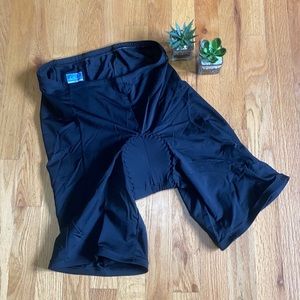 Performance Padded Bike Biking Mountain Biking Shorts Black Size XL